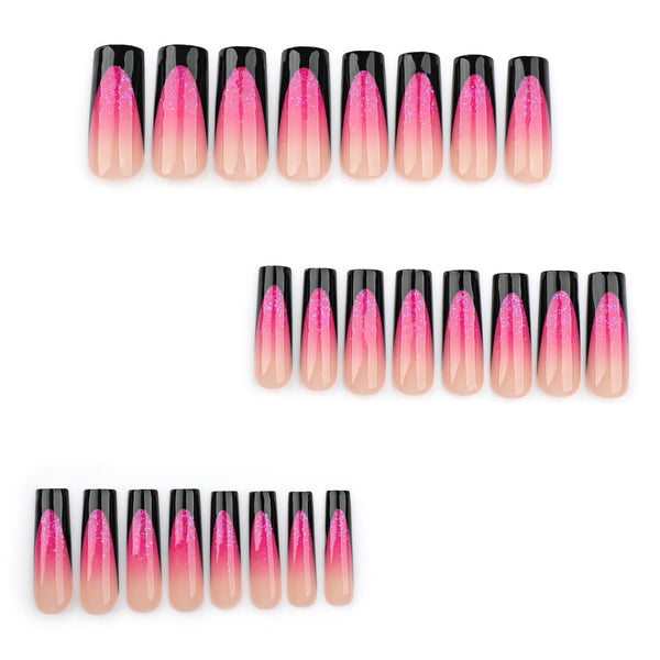 12 Sizes-24 Pcs Press On Nails JP3548