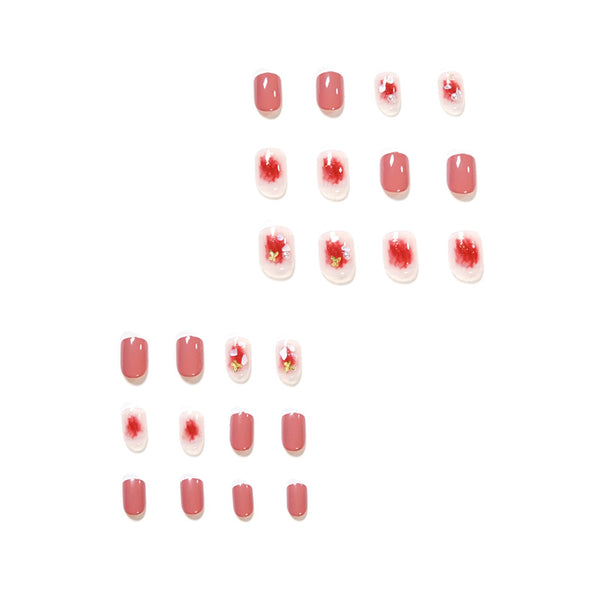 12 Sizes-24 Pcs Press On Nails JP1457