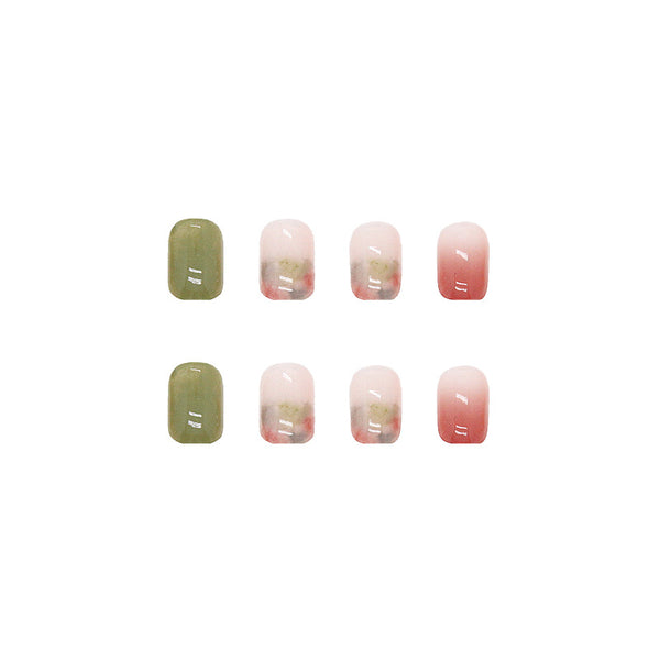 12 Sizes-24 Pcs Press On Nails R455