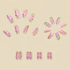 12 Sizes-24 Pcs Press On Nails Y615