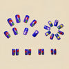 12 Sizes-24 Pcs Press On Nails Y273