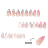 12 Sizes-24 Pcs Press On Nails JP4284