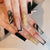 12 Sizes-24 Pcs Press On Nails W080