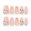 12 Sizes-24 Pcs Press On Nails JP4060