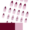 12 Sizes-24 Pcs Press On Nails JP3733