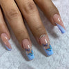 12 Sizes-24 Pcs Press On Nails Z668