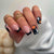 12 Sizes-24 Pcs Press On Nails W1032