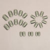 12 Sizes-24 Pcs Press On Nails W1464