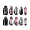 12 Sizes-24 Pcs Press On Nails JP4522