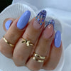 12 Sizes-24 Pcs Press On Nails Y108