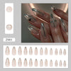 12 Sizes-24 Pcs Press On Nails Z981