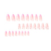 12 Sizes-24 Pcs Press On Nails JP1481