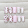 12 Sizes-24 Pcs Press On Nails MY094