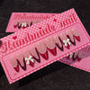 12 Sizes-24 Pcs Press On Nails SP177