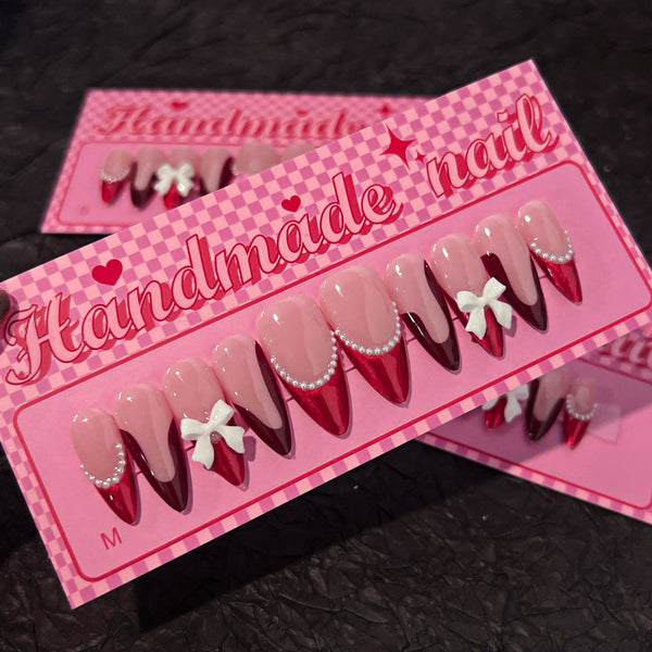 12 Sizes-24 Pcs Press On Nails SP177