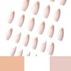 12 Sizes-24 Pcs Press On Nails JP1934