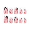 12 Sizes-24 Pcs Press On Nails JP3381