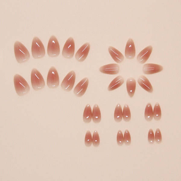12 Sizes-24 Pcs Press On Nails W1657