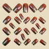 12 Sizes-24 Pcs Press On Nails Y1627-2