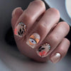 12 Sizes-24 Pcs Press On Nails W727