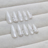 12 Sizes-24 Pcs Press On Nails Z959