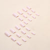12 Sizes-24 Pcs Press On Nails W398