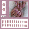 12 Sizes-24 Pcs Press On Nails W1229
