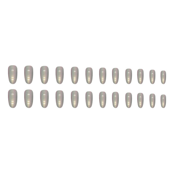 12 Sizes-24 Pcs Press On Nails W1273
