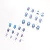 12 Sizes-24 Pcs Press On Nails JP1376