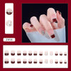 12 Sizes-24 Pcs Press On Nails Z458