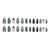 12 Sizes-24 Pcs Press On Nails W1970