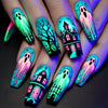 12 Sizes-24 Pcs Press On Nails Y844