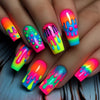 12 Sizes-24 PcsPress On Nails M432