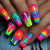 12 Sizes-24 PcsPress On Nails M432