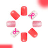 12 Sizes-24 Pcs Press On Nails C1206