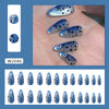 12 Sizes-24 PcsPress On Nails W2046