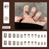 12 Sizes-24 Pcs Press On Nails MY096