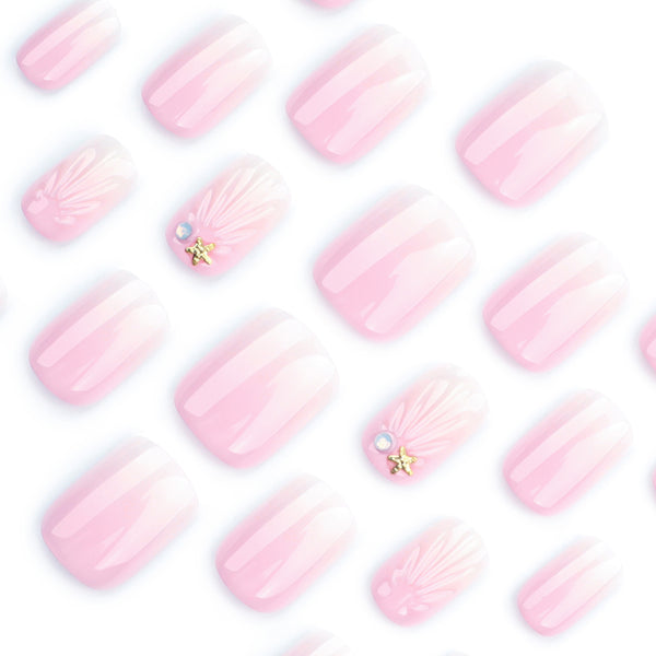 12 Sizes-24 Pcs Press On Nails DIY74