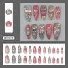 12 Sizes-24 Pcs Press On Nails W2078