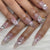 12 Sizes-24 Pcs Press On Nails Z512