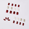 12 Sizes-24 Pcs Press On Nails JP993