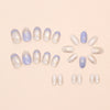 12 Sizes-24 Pcs Press On Nails W1800