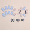 12 Sizes-24 Pcs Press On Nails W1420