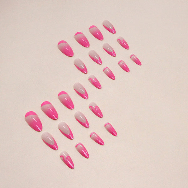 12 Sizes-24 Pcs Press On Nails W977