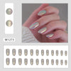12 Sizes-24 Pcs Press On Nails W1273