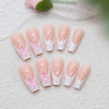 12 Sizes-24 Pcs Press On Nails W1876