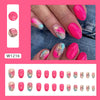 12 Sizes-24 Pcs Press On Nails W1216