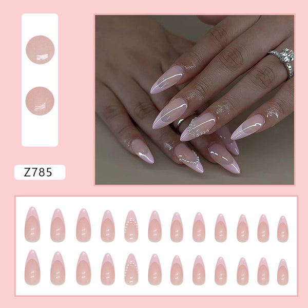 12 Sizes-24 Pcs Press On Nails Z785