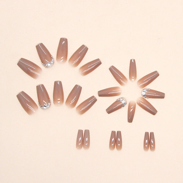 12 Sizes-24 Pcs Press On Nails Z639