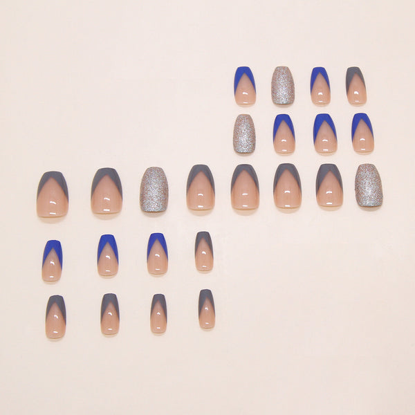 12 Sizes-24 Pcs Press On Nails W2176